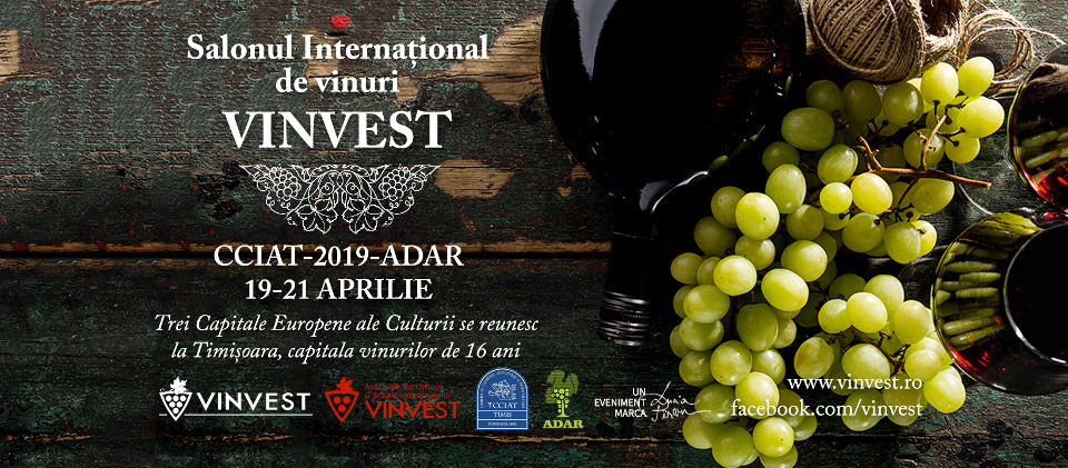 VINVEST 19-21 aprilie 2019, Timisoara